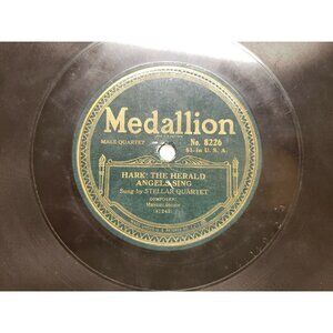 78RPMStellar Quartet-Hark the Hearld..Shannon Four-Holy Night,Peaceful Night